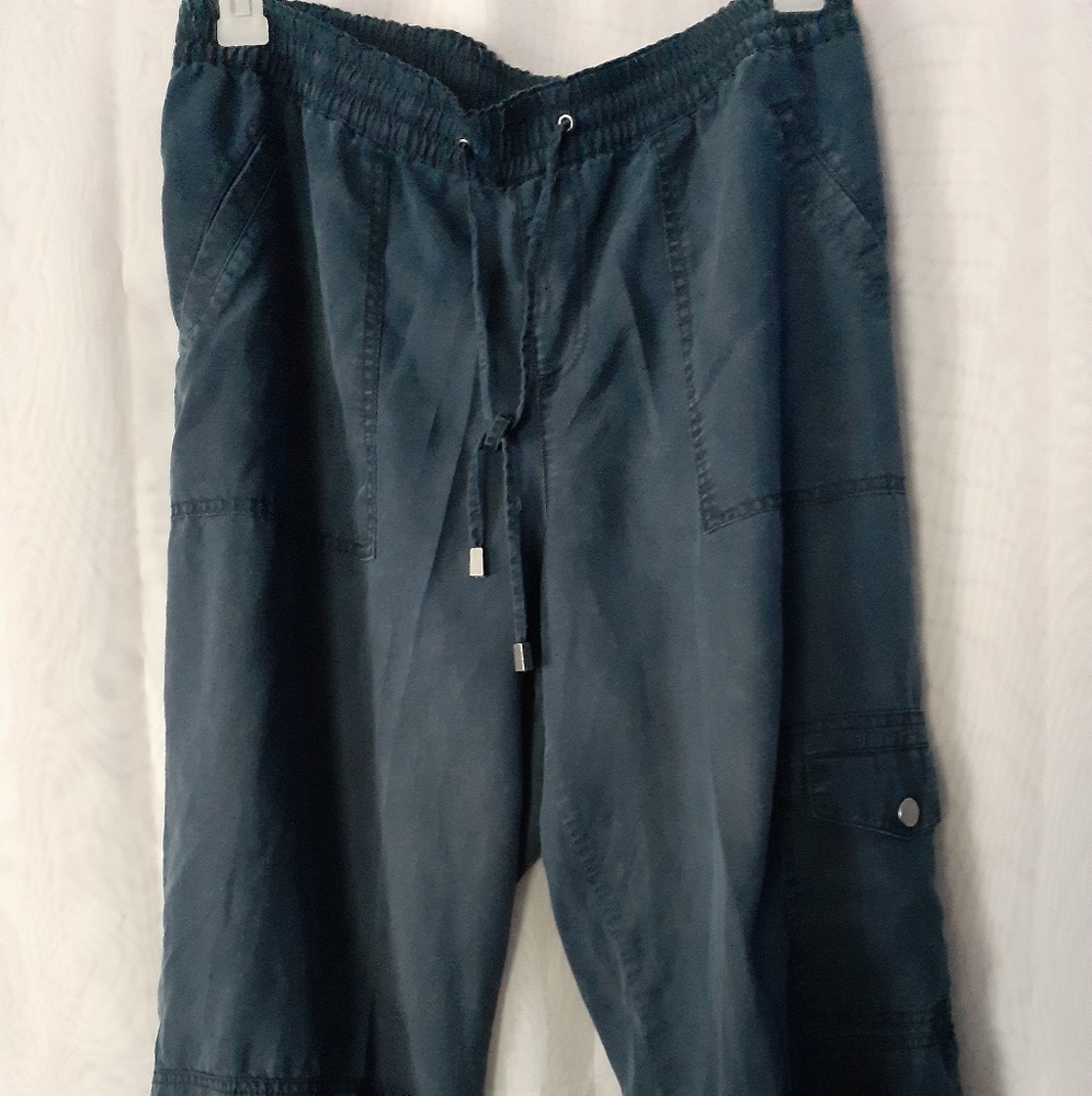 2 Pair Plus Size Capri Pants
